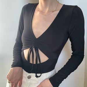 Long sleeve body suit